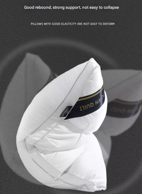 Green Luxury Adjustable Bed Pillow Set (2-Pack) - Hotel Quality Down Alternative for Ultimate Neck Support & Comfort 3