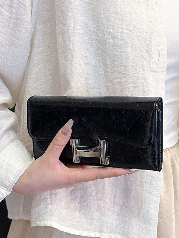 Random Color Surprise Lucky Bag: Random Style Women's Long PU Leather Wallet Mystery Box 7
