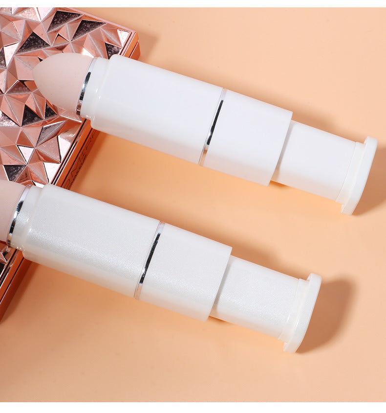 Wine Red Compact 8-in-1 Makeup Brush Set - Portable Travel Kit with Retractable Brushes and Case 5