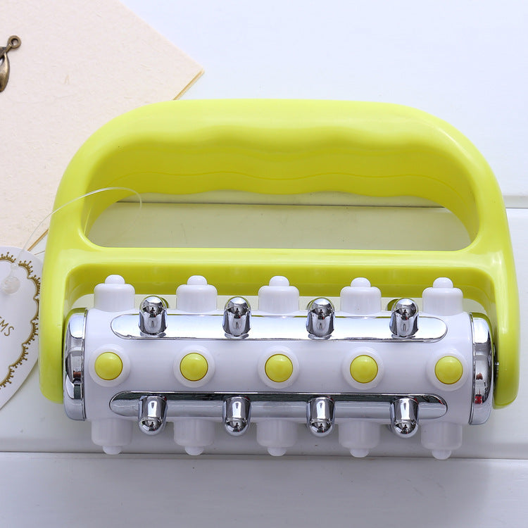 Blue Ergonomic Body Roller Massager - Handheld Deep Tissue Tool for Muscle Relief and Fascia Release 6