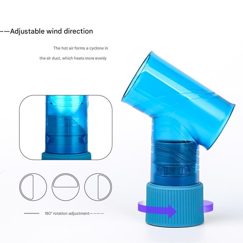 Black Wind Spin Hair Curler Diffuser - Universal Hair Dryer Attachment for Effortless Waves and Curls 3