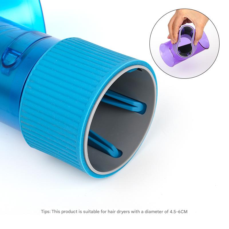 Black Wind Spin Hair Curler Diffuser - Universal Hair Dryer Attachment for Effortless Waves and Curls 5