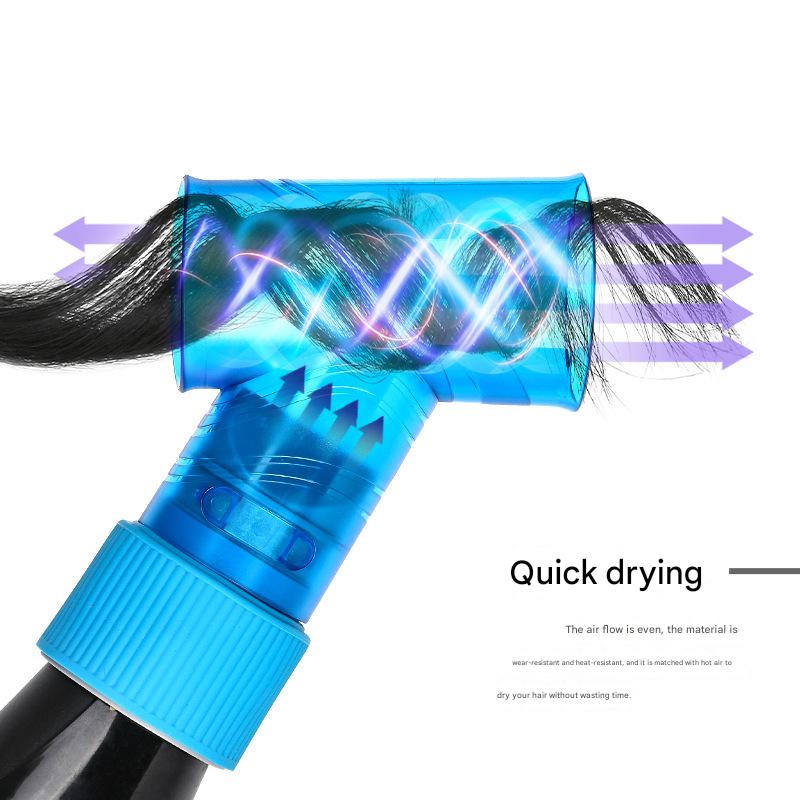 Pink Wind Spin Hair Curler Diffuser - Universal Hair Dryer Attachment for Effortless Waves and Curls 4