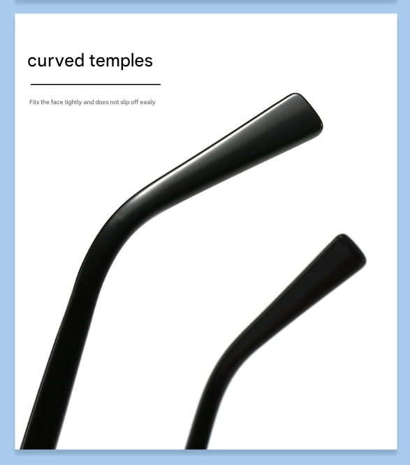 Silver Frame and Grey Lenses Modern Retro Geometric Sunglasses - Chic Metal Frame with UV400 Lenses and Black PU Leather Protective Case 11