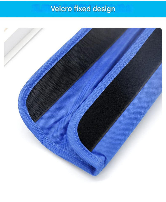 Blue Compact Golf Club Carrier - Lightweight Sunday Practice Bag for Driving Range 4