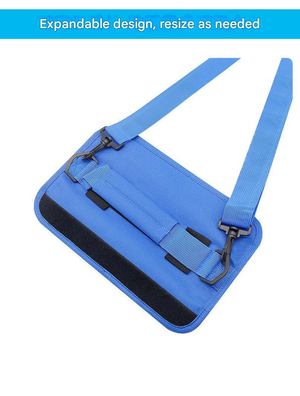 Blue Compact Golf Club Carrier - Lightweight Sunday Practice Bag for Driving Range 6