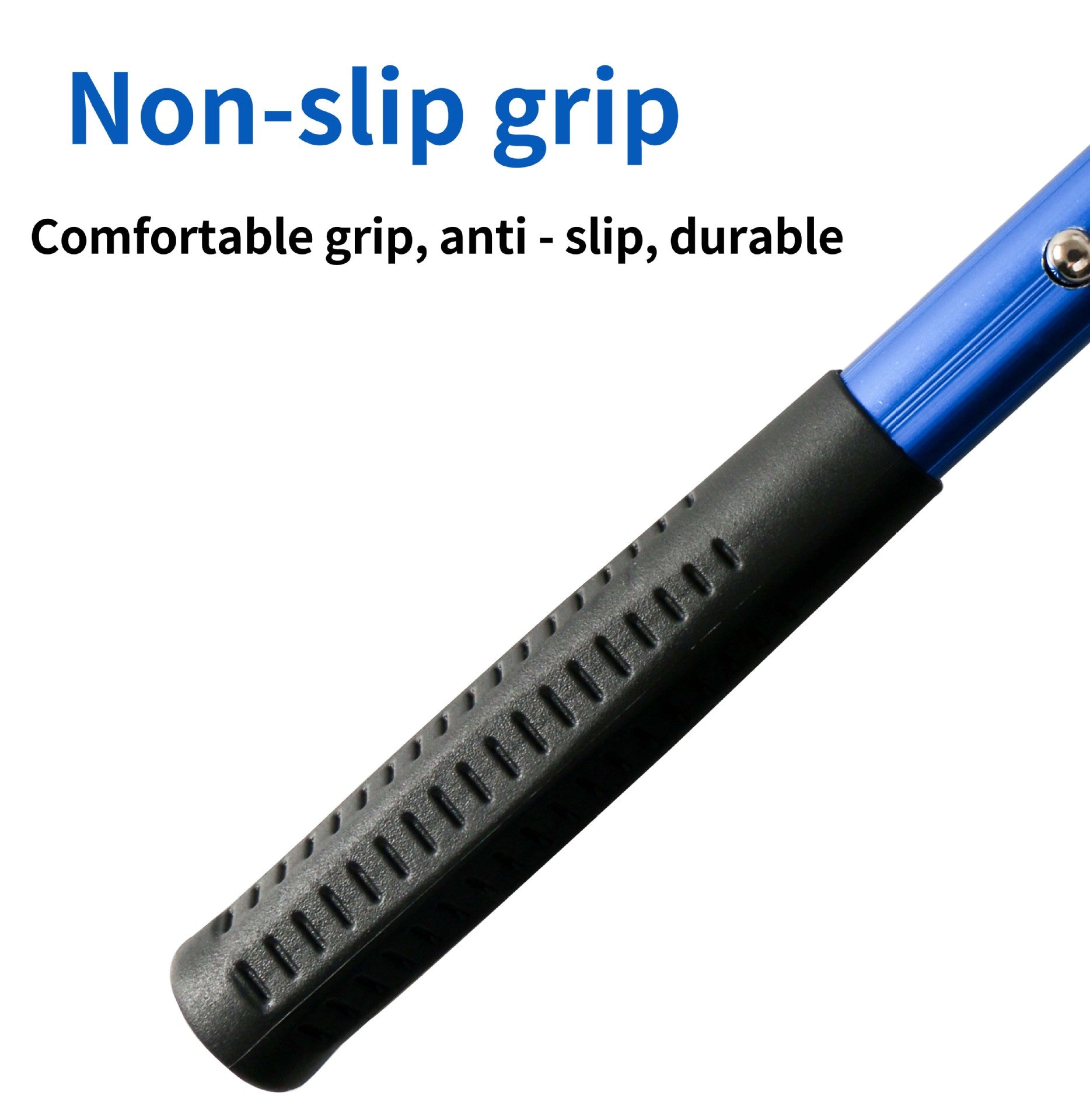 Red High Strength Large Landing Net - Fishing Net with Long Foldable Handle and Soft Rubber Netting, Dip Net for Fishing, Ideal for Boat, Pier, River Angling 6