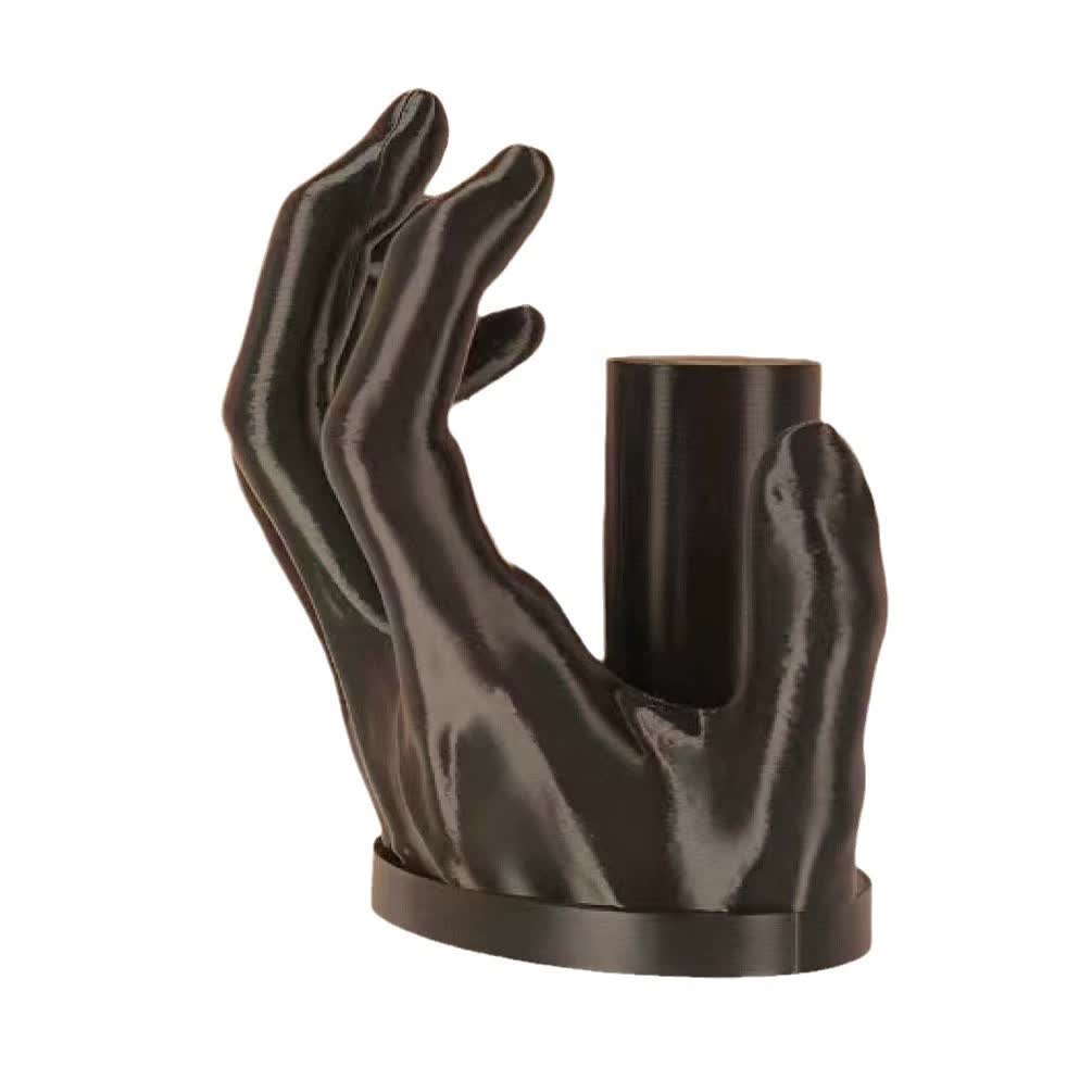 Creative Hand-Shaped Toilet Paper Holder - Unique Wall-Mounted Design 4