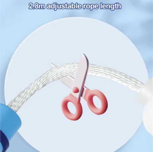 10 Pcs Purple Soft Beaded Jump Ropes, Tangle-Free Beaded Jump Rope - Adjustable Segmented Skipping Rope for Kids & Adults Fitness 4