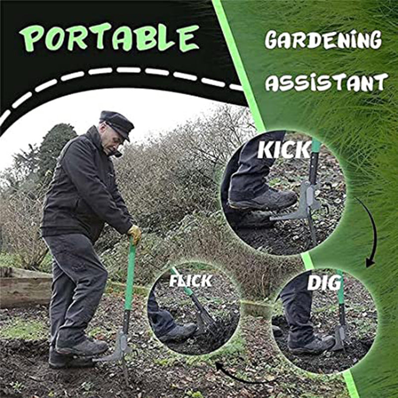 Premium Stand-Up Weeder Tool - Ergonomic Garden Assistant for Effortless Weed Removal 4