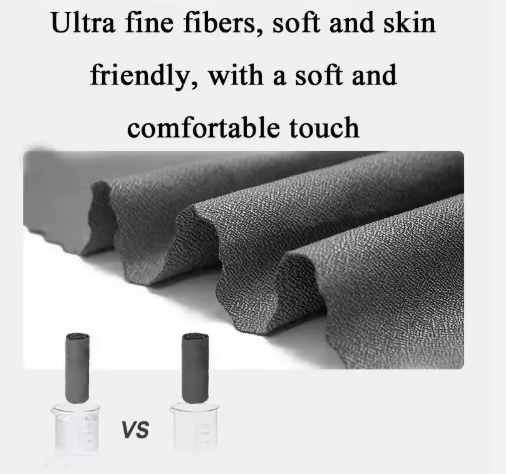 Green 2-PCS Smart Whale Silicone Case Quick-Dry Towel Set - Portable & Cooling for Gym & Travel 4