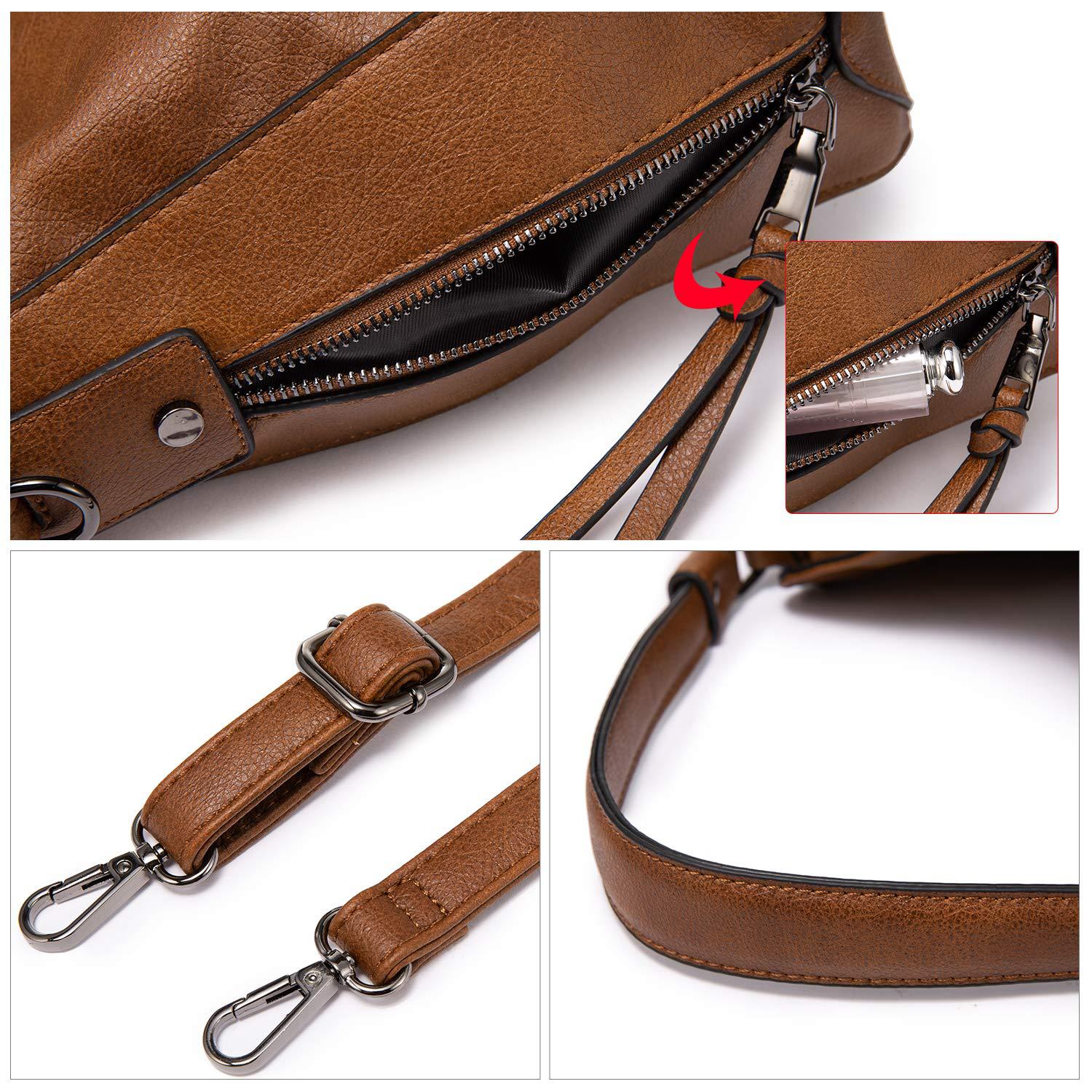 Red Foreign Trade Fashion Large Capacity Handbag - European & American Casual Crossbody Bag, Solid Color Zipper Women's Shoulder Bag 5