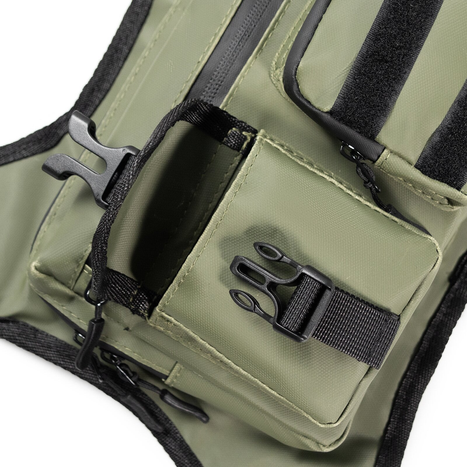 Green Outdoor Tactical Chest Bag - CS Running Hydration Sports Chest Pack for Men (0.572kg, 30x30x6 cm) 6