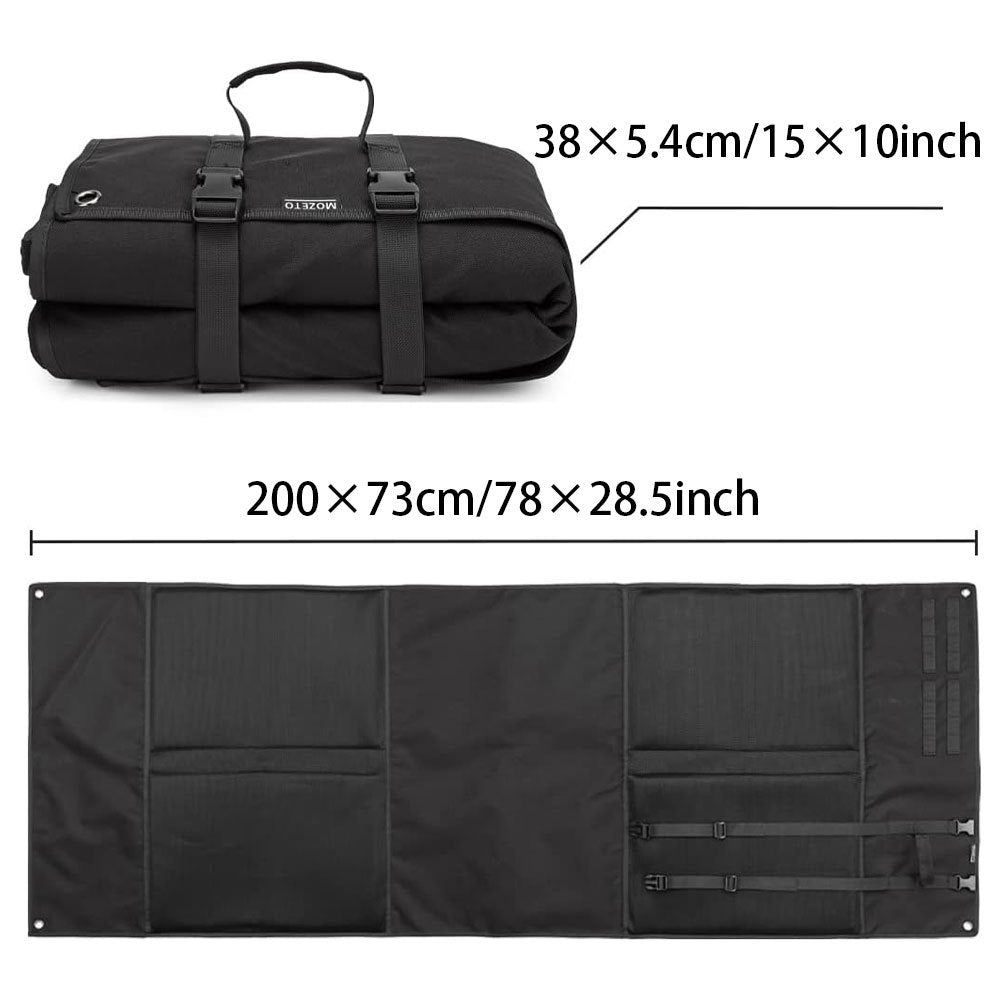 Green Portable Outdoor Tactical Shooting Mat - Field Training, Camping, Picnic & Moisture-Proof Nap Pad (200x73 cm / 78x28.5 inches) 3