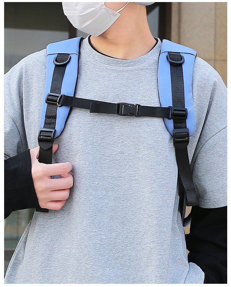 Large Capacity Convertible Travel Backpack - 16" Laptop Compartment, Shoe Pouch & USB Port(Grey) 4