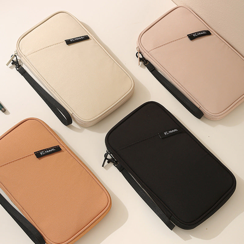 Travel Document Organizer(black) - Multi-Pocket Design, Lightweight, Luggage-Friendly Storage 3