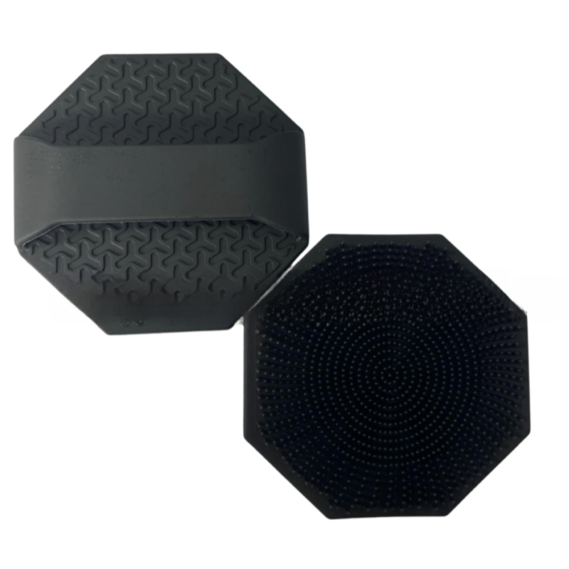 4-Pack Silicone Face Scrubber & Gentle Exfoliator – Antimicrobial Facial Cleansing, Multi-Color Brush Set