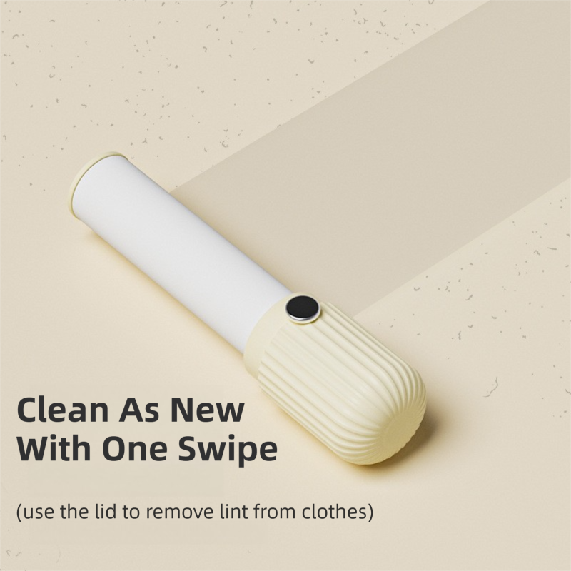 Green Portable Mini Lint Roller Set for Pet Hair Cleaning - 6 Refills (180 Sheets Total), Sticky Dust Remover Brush for Clothes & Travel 4