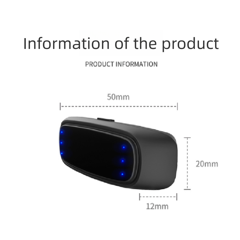 Black Smart Anti-Snoring Device - TENS Pulse Snore Stopper for Quieter Sleep 5