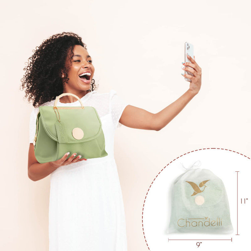 Beige Water-Resistant Travel Toiletry Bag with Hook - Foldable Cosmetic Organizer for Men & Women