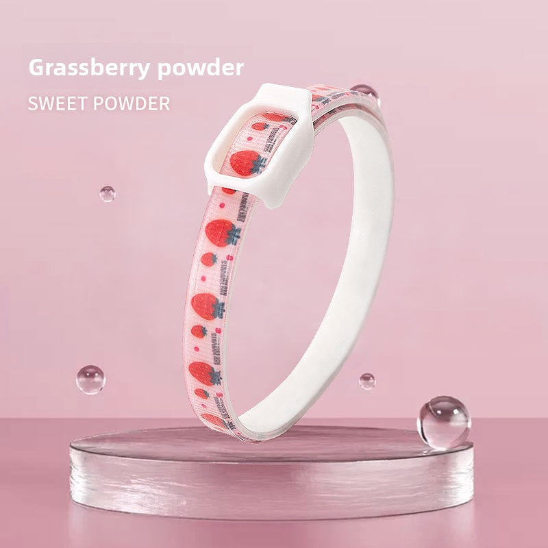 2-Pcs Pink Pet Insect Repellent Collar with Plant-Based Essential Oils – Adjustable, Water-Washable & Safe for Dogs and Cats(36cm)