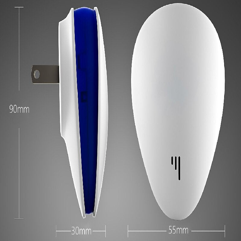 2-PCS Black Ultrasonic Pest Repeller - Smart Frequency Electronic Device for Mosquitoes, Rodents & Insects 5