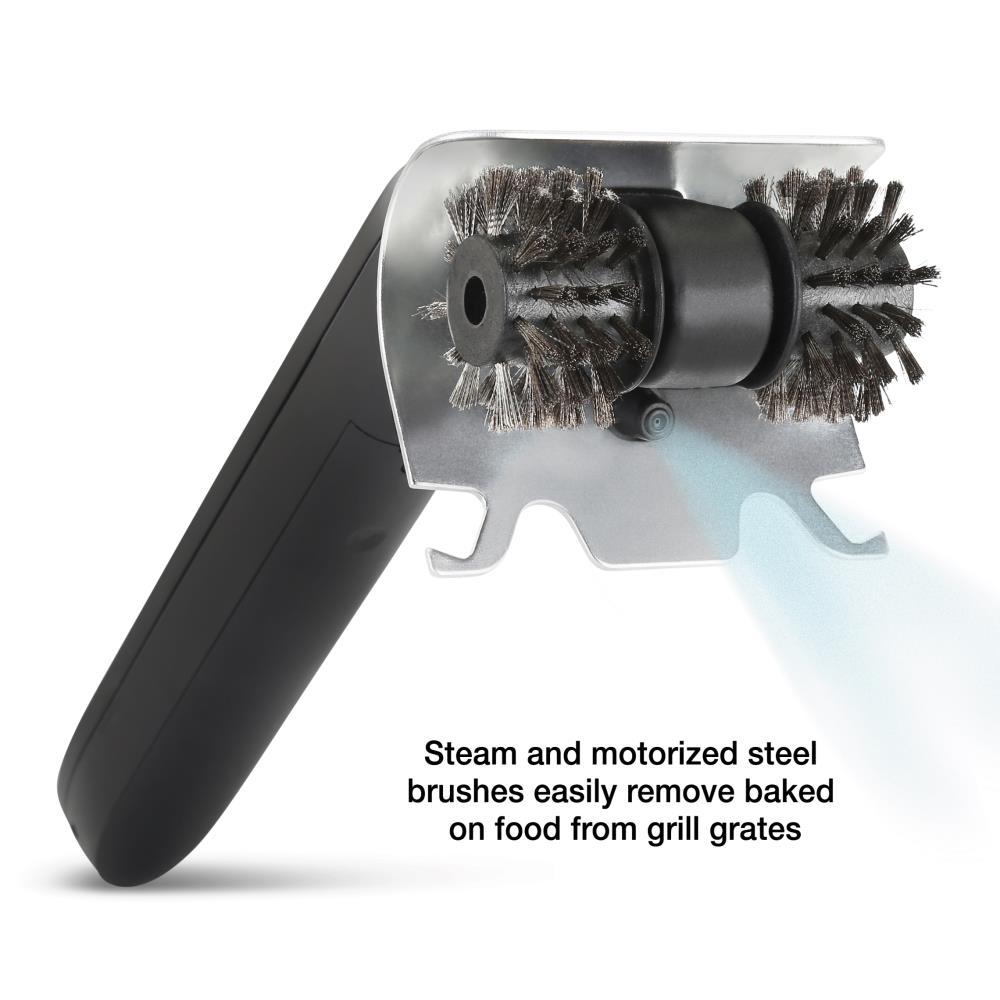 Powerful Electric Steam Grill Brush with Built-in Scraper - Deep Clean for All BBQ Grates 4