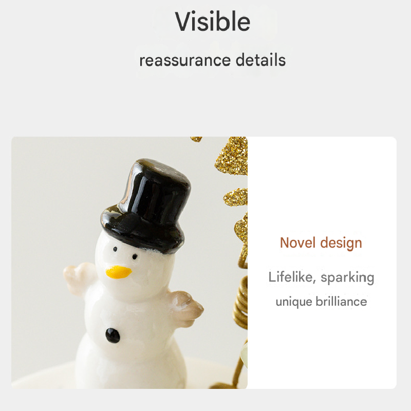 Santa Claus Elegant Ceramic Festive Tealight Candle Holder - Seasonal Home Decor Accent