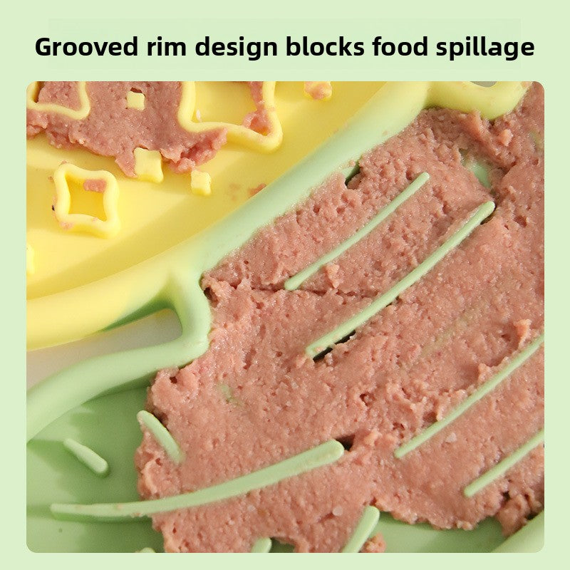 2-pcs yellow Tulip Shaped Silicone Pet Licking Mat Slow Feeder Dog Cat Lick Pad with Suction Cups Anxiety Relief and Boredom Buster 4