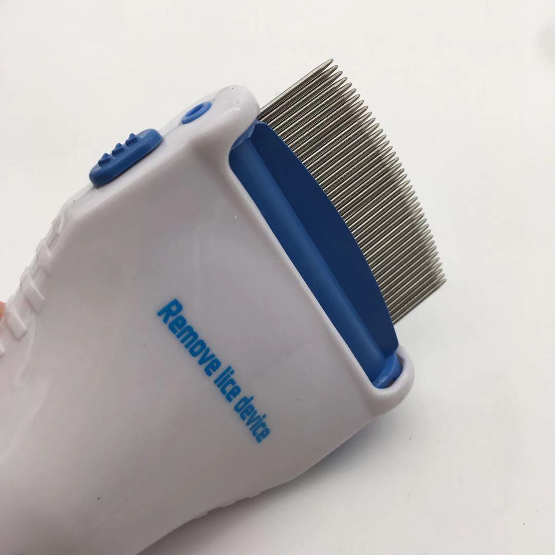 Portable Electric Pet Lice/Flea Comb with 3 Filters - Physical Head Lice Remover and Grooming Vacuum for Cats & Dogs 3