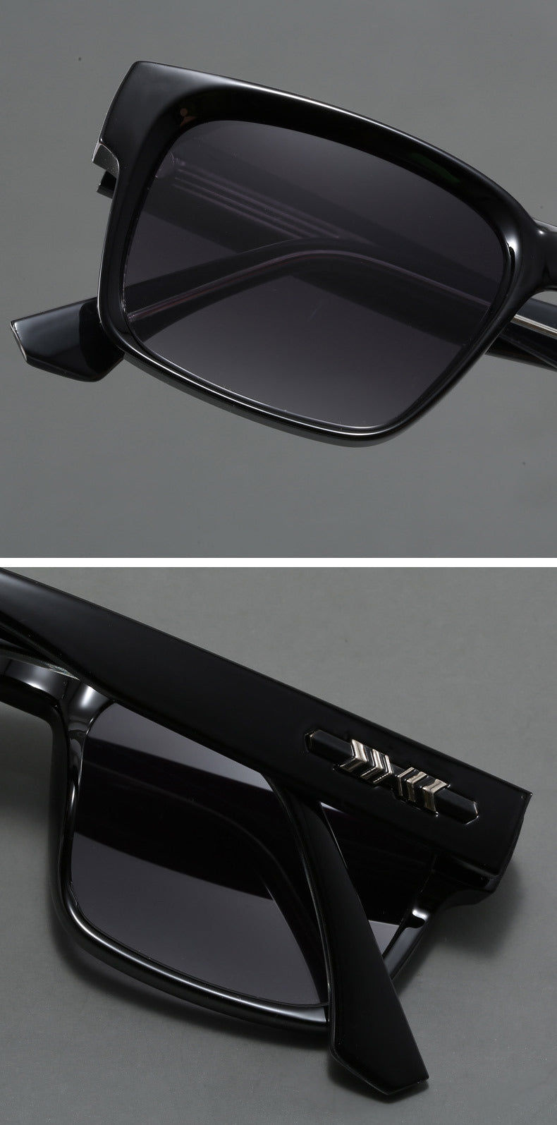 Leopard Pattern Trendy Oversized Lightweight Blue Light Blocking Sunglasses for Men - Anti-Fog, Photochromic, and UV Protection 4