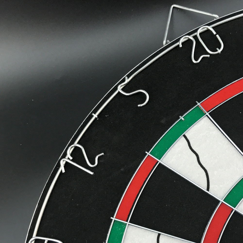 Durable Part  Printing 18" Two Side Dart Board+6 Darts Steel Wire Inlay 4