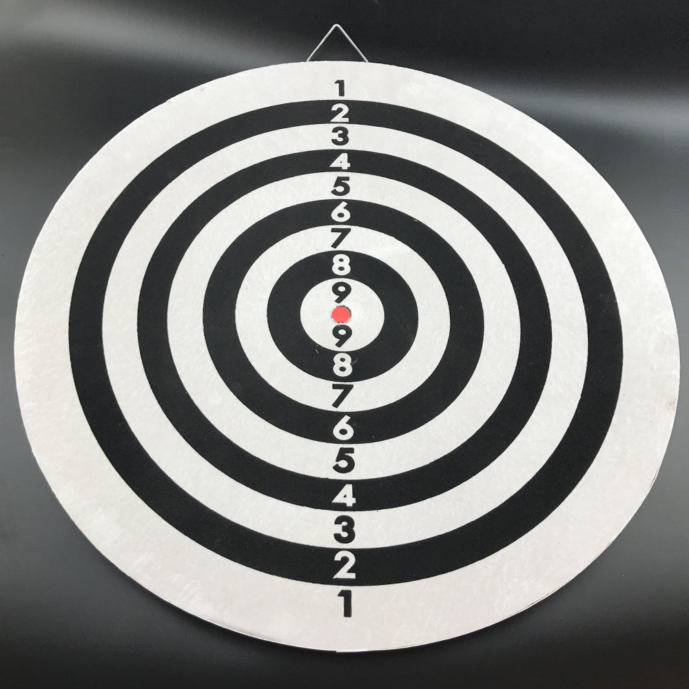 Durable Part  Printing 18" Two Side Dart Board+6 Darts Steel Wire Inlay 5