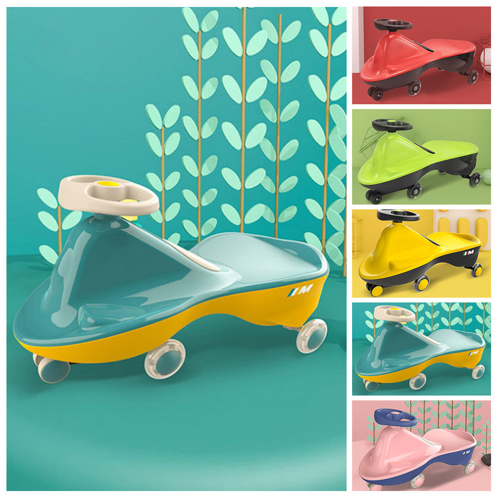 Bobisi Green-Glide Walker Swing Car Twist Car Rind On Toy  Italian Designer For Children Outdoor 9