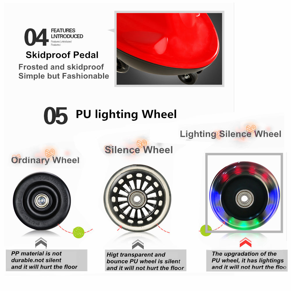 Red-Glide Walker Swing Car Twist Car Rind On Toy  Italian Designer For Children Outdoor 7