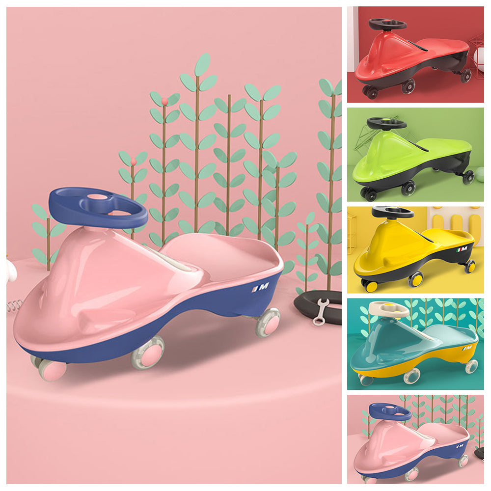 Rococo Pink-Glide Walker Swing Car Twist Car Rind On Toy  Italian Designer For Children Outdoor 11
