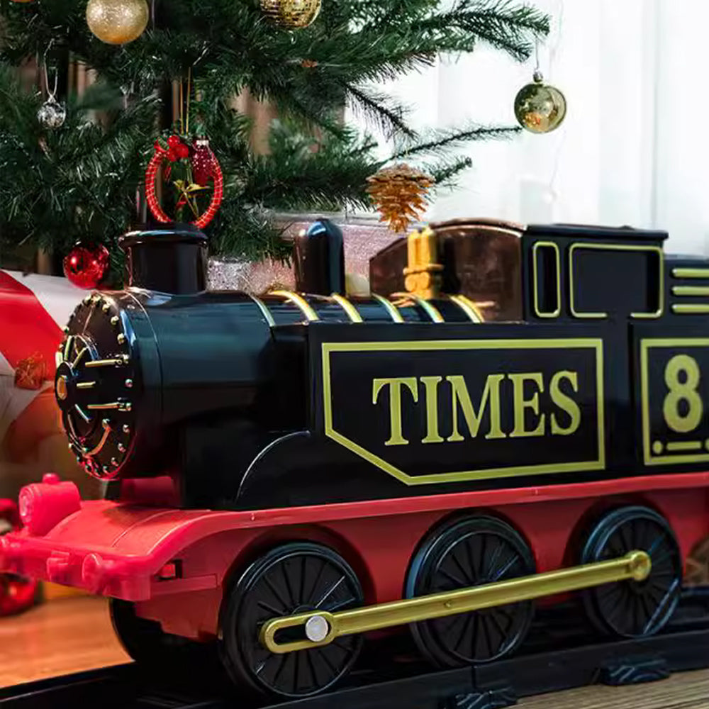 Electric Christmas Classic Train Toy Kids Set Railway Music With 16pcs Tracks AU STOCK 5