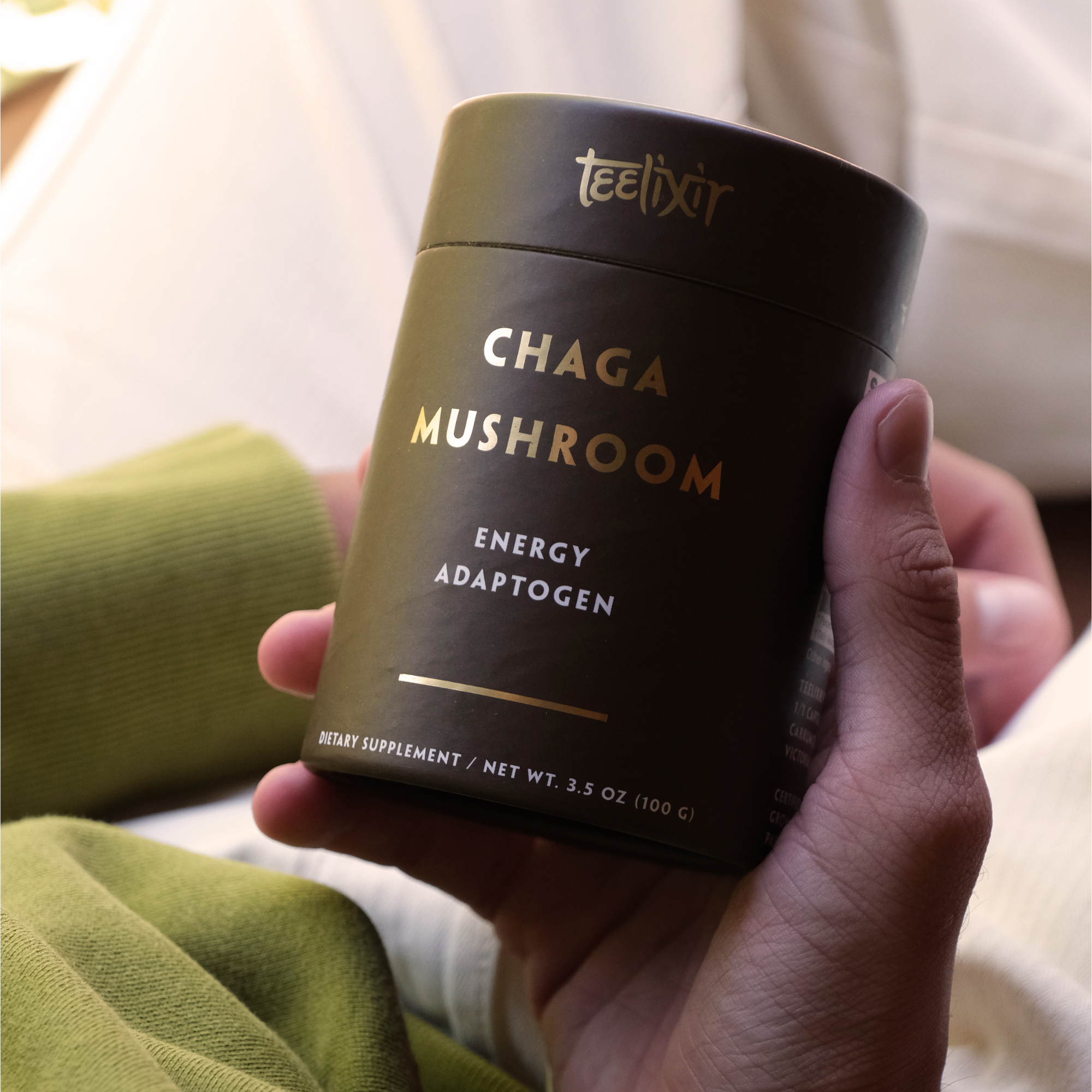 Teelixir Organic Chaga Mushroom 100g 4