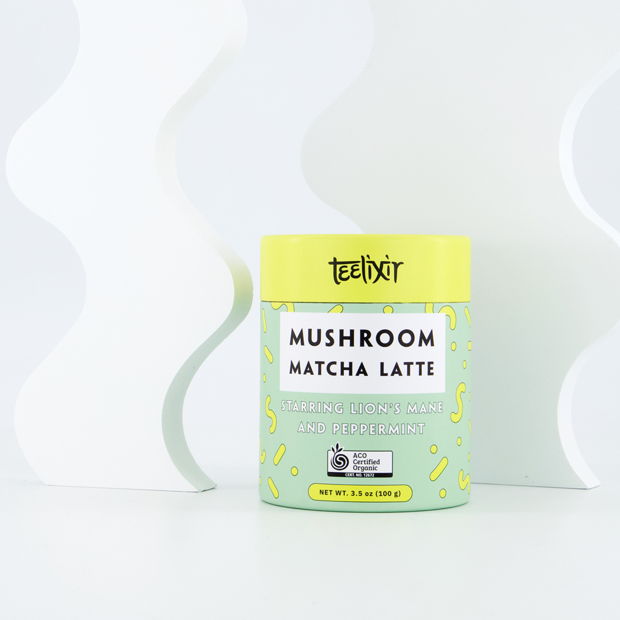 Teelixir Organic Mushroom Matcha Latte 500g 5