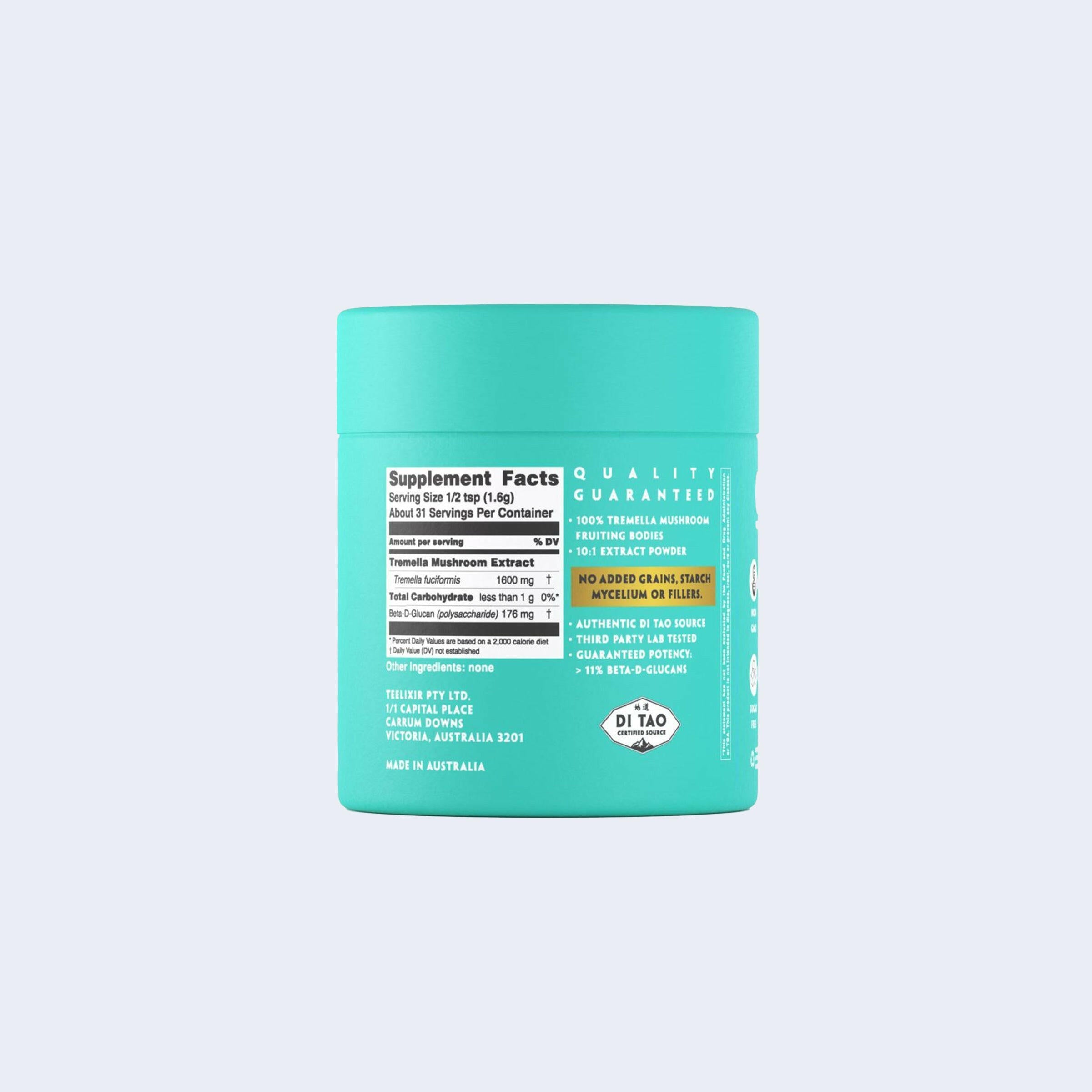 Teelixir Organic Tremella Mushroom 500g 3