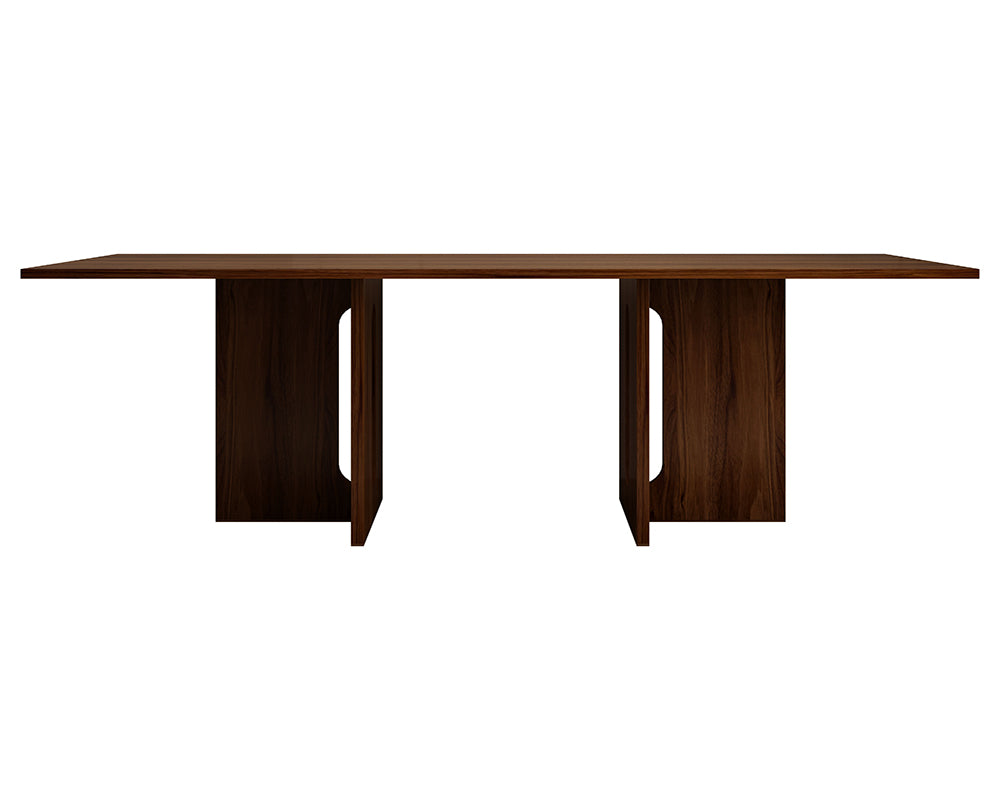 Oak Melamine Dining Table 8 Seater 5