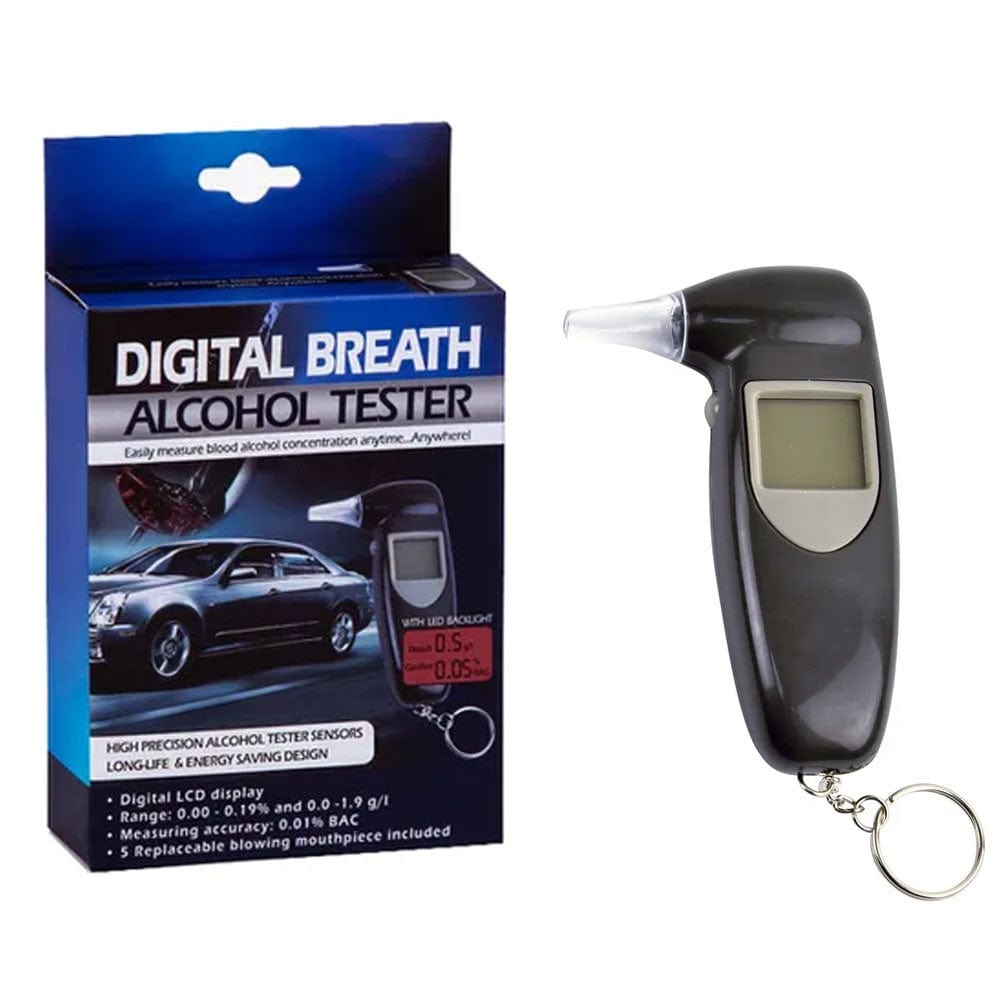 Breathalyzer Digital LCD Alcohol Breath Tester 4