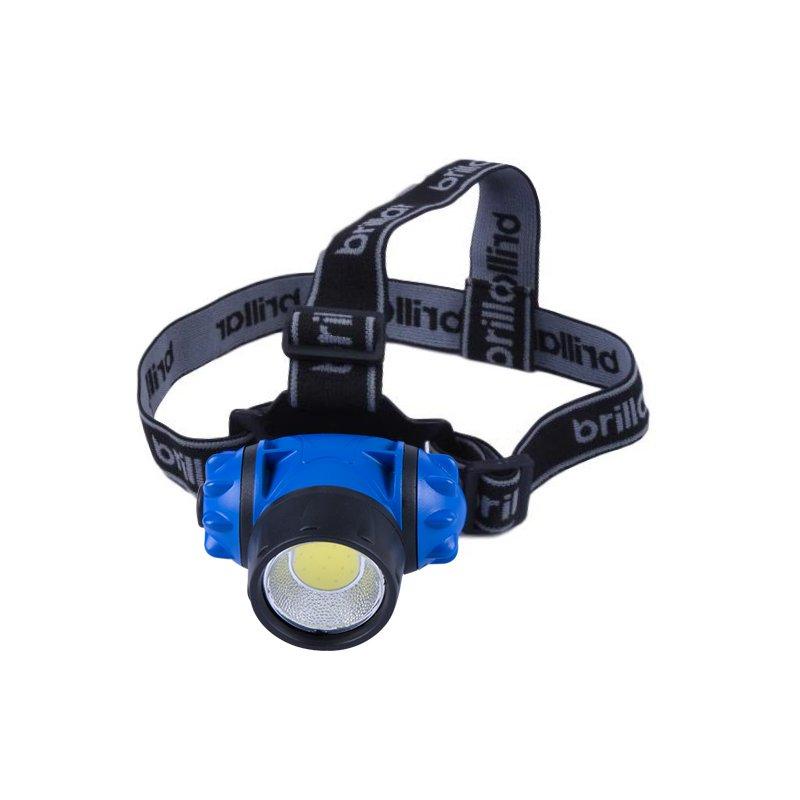 3 Mode Headlamp with COB LED Technology-Black/Blue 4