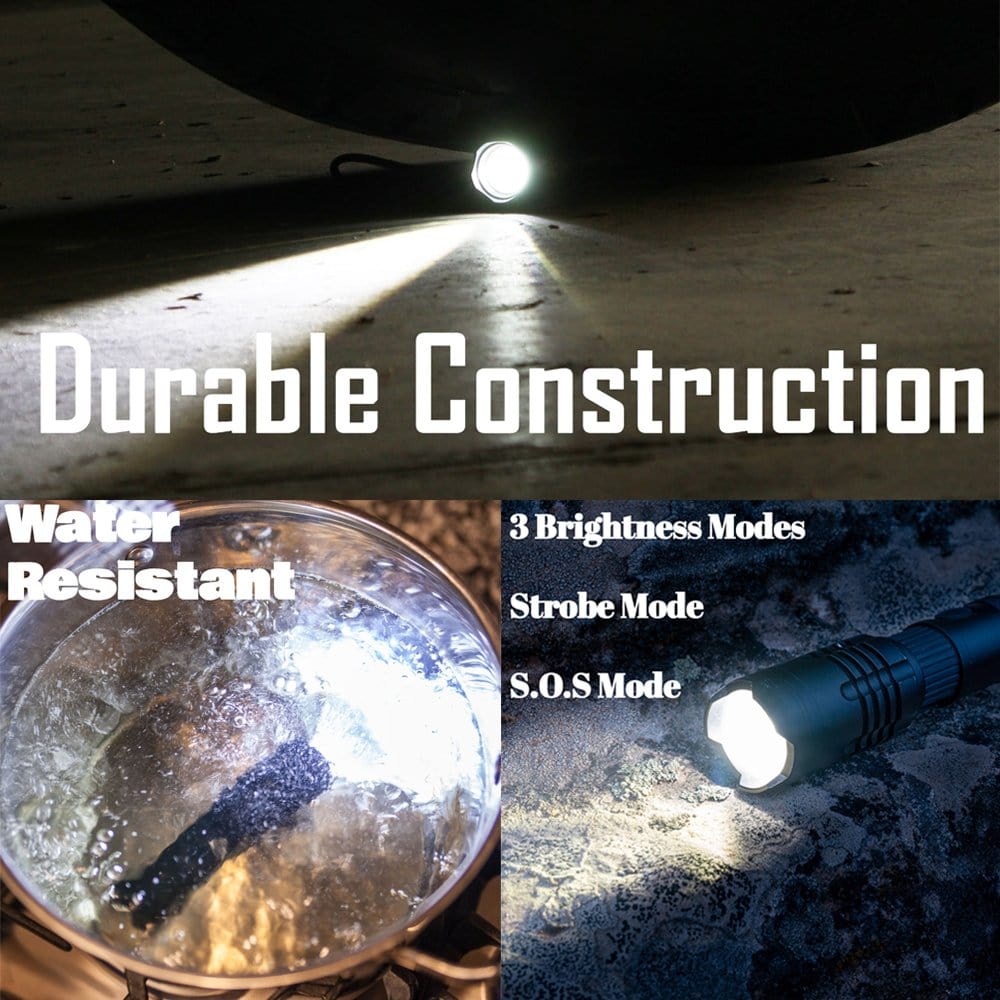 Aluminium 5-Mode Tactical LED Flashlight 5