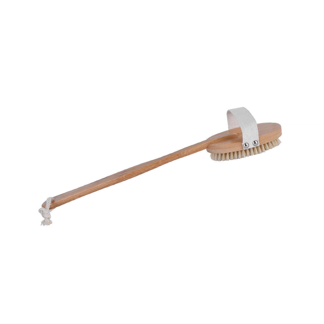 Bamboo Bath Shower Long Handle Body Brush 3
