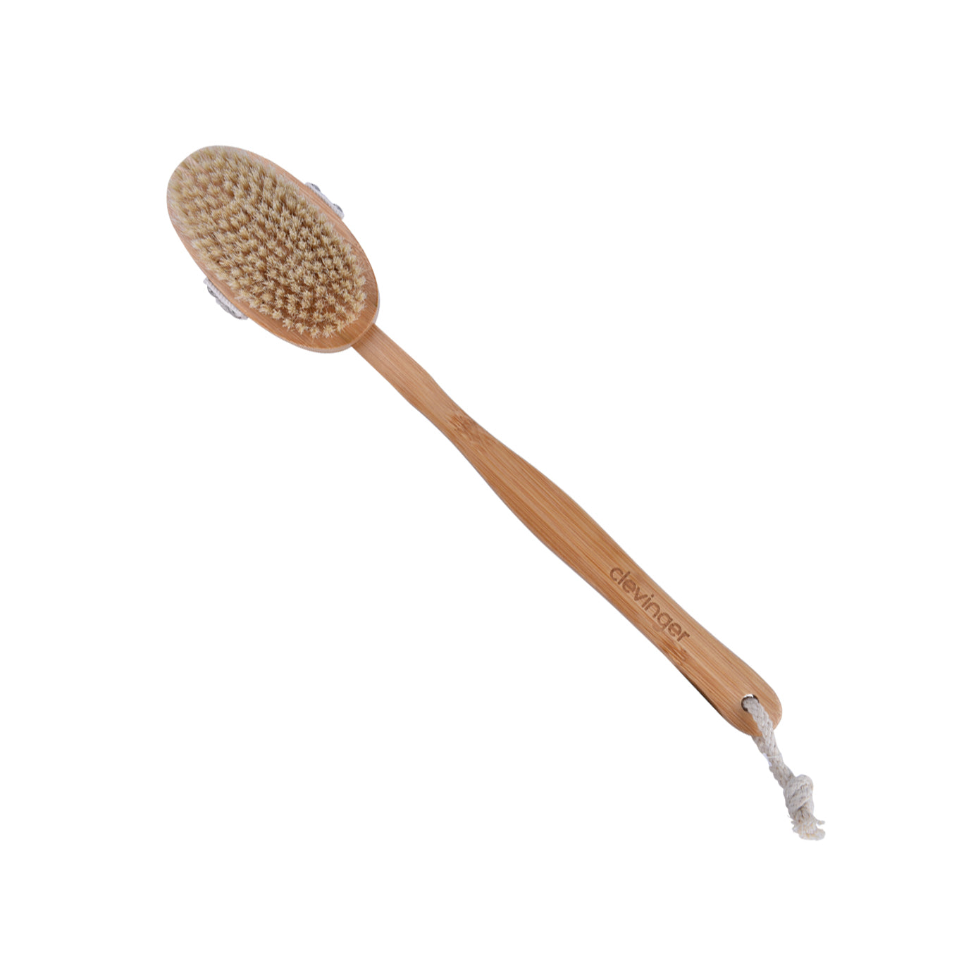 Bamboo Bath Shower Long Handle Body Brush 4