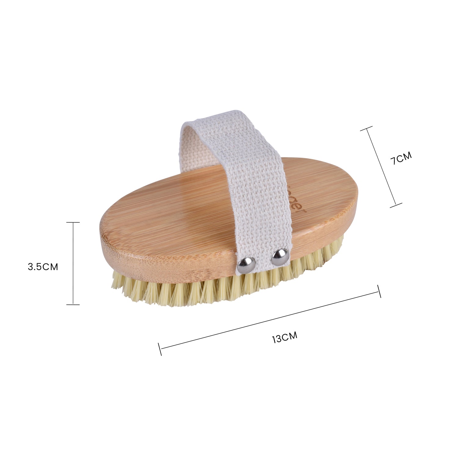 Bamboo Bath Shower Oval Body Brush 5