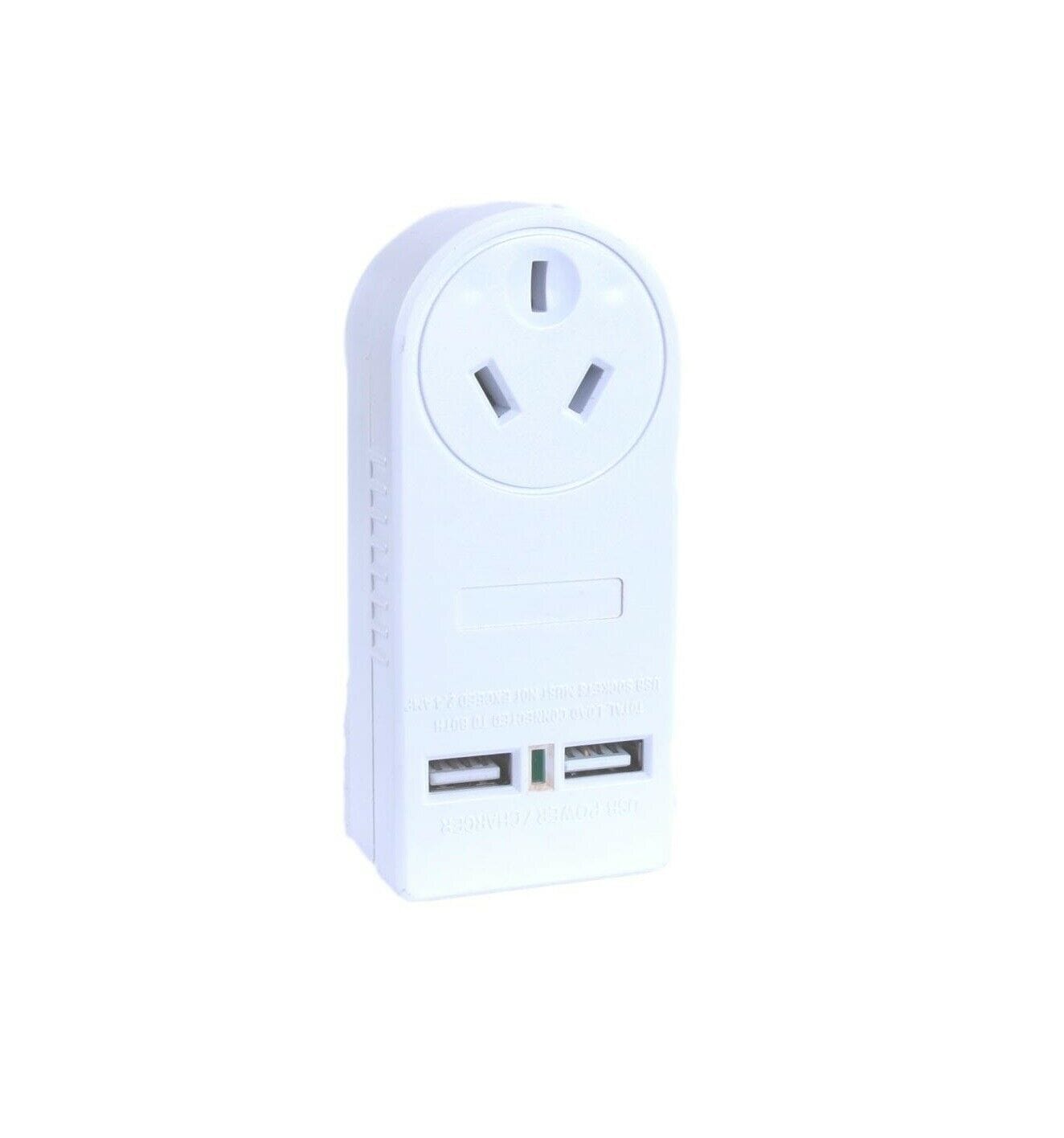 2 x 2400W High Powered Dual USB Charger Adaptor With Surge Protection 3
