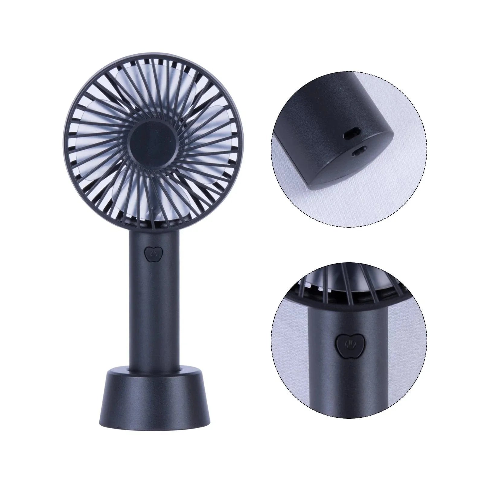 Mini USB Rechargeable Portable Fan with Table Stand 4