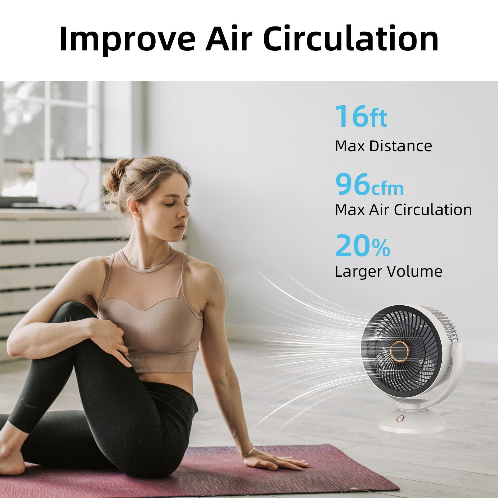 2000mAh RECHARGEABLE FAN 5